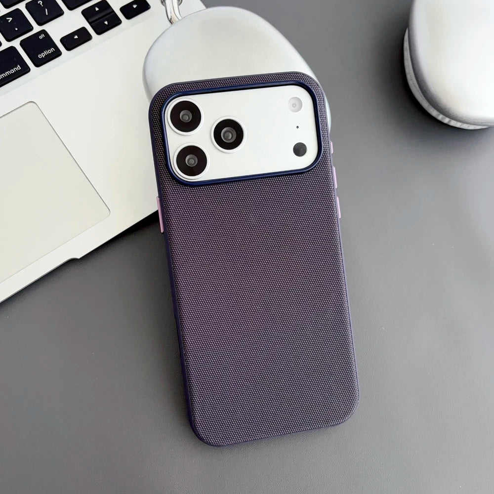 High Quality Original Technology Woven Case For IPhone 12 13 14 15 16 17 Pro Max Air Official For Magsafe Magnetic Protect Cover