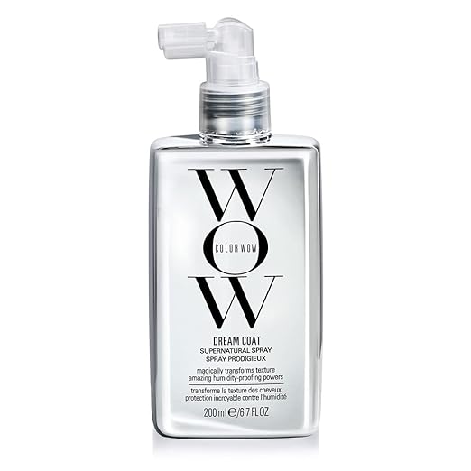 Color Wow Dream Coat Supernatural Spray – Anti-Frizz Hair Treatment for Smooth, Humidity-Proof Hair