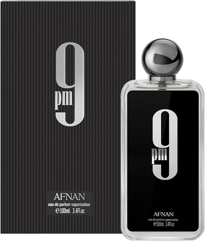 Afnan 9 PM Eau de Parfum for Men - 100ml Original Long Lasting